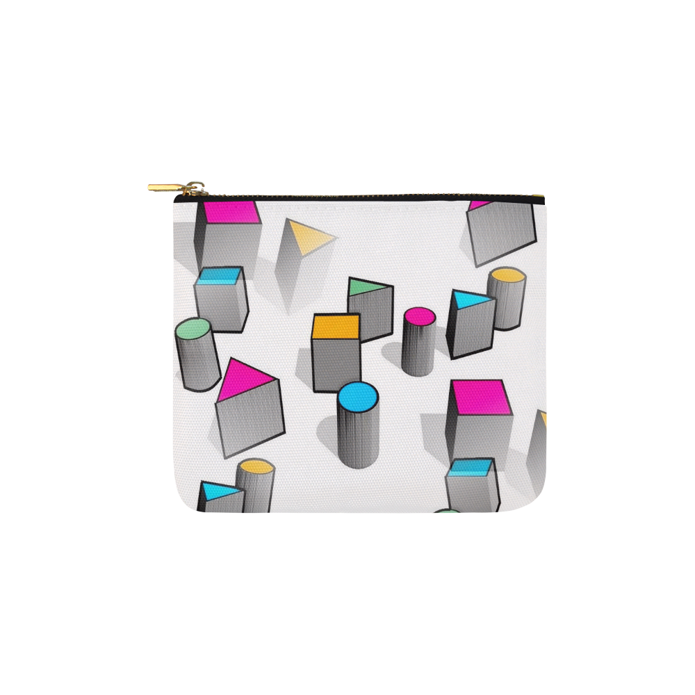 Geometrix by Popart Lover Carry-All Pouch 6''x5''