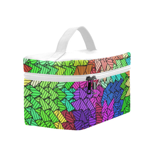 Sweeping pattern 01 by JamColors Cosmetic Bag/Large (Model 1658)
