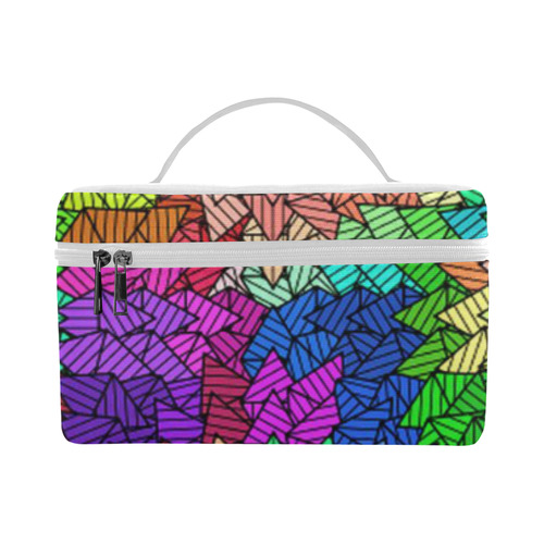Sweeping pattern 01 by JamColors Cosmetic Bag/Large (Model 1658)