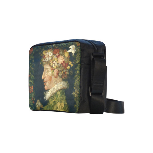 Awesome Painting Spring  from Guiseppe Arcimboldo Classic Cross-body Nylon Bags (Model 1632)