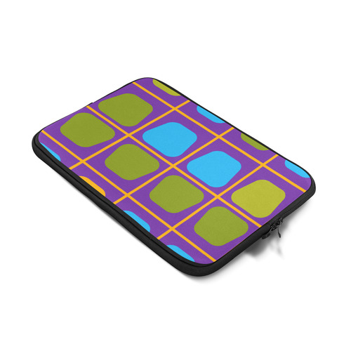 Shapes in squares pattern34 Custom Sleeve for Laptop 17"