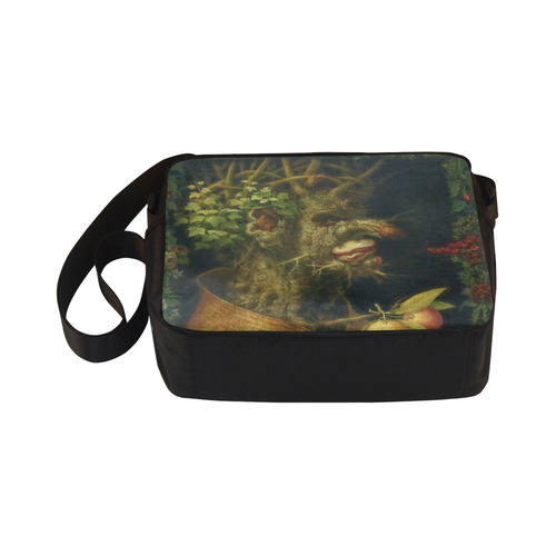 Awesome Painting Winter from Guiseppe Arcimboldo Classic Cross-body Nylon Bags (Model 1632)