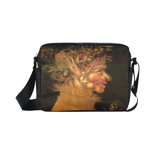 Awesome Painting Summer from Guiseppe Arcimboldo Classic Cross-body Nylon Bags (Model 1632)