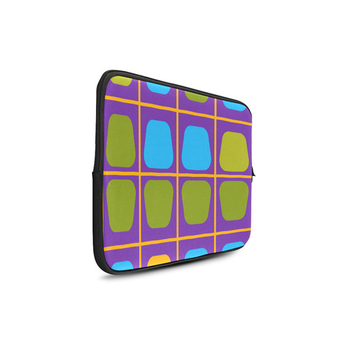 Shapes in squares pattern34 Custom Sleeve for Laptop 17"