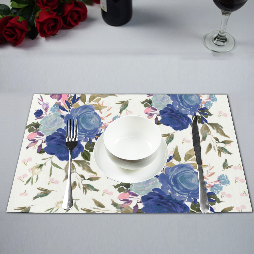 Roses and Cherries Placemat 12''x18''
