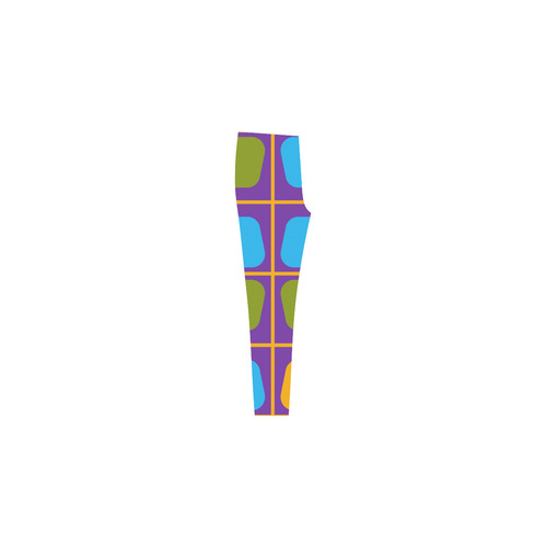 Shapes in squares pattern34 Cassandra Women's Leggings (Model L01)