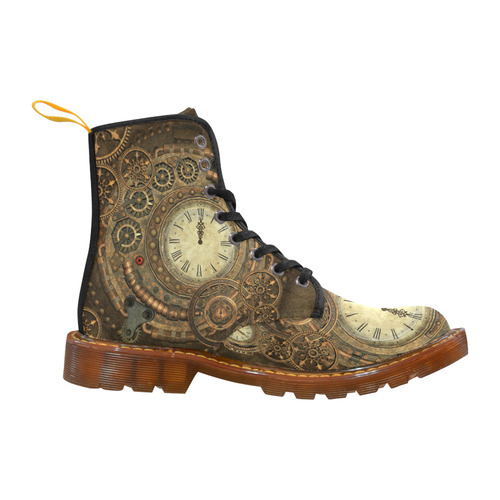Steampunk, awesome clockwork Martin Boots For Women Model 1203H