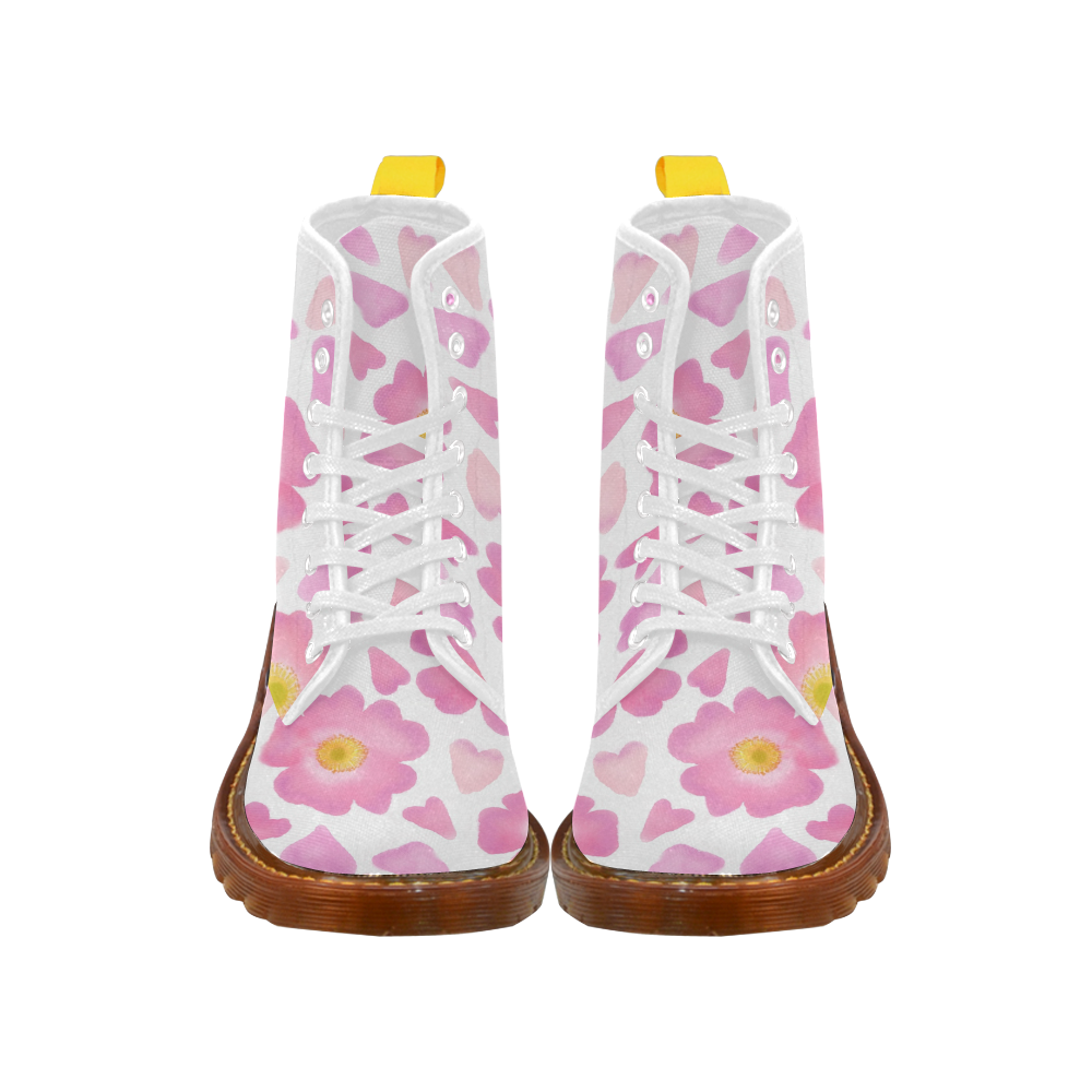 Hearts Of Wild Roses Martin Boots For Women Model 1203H