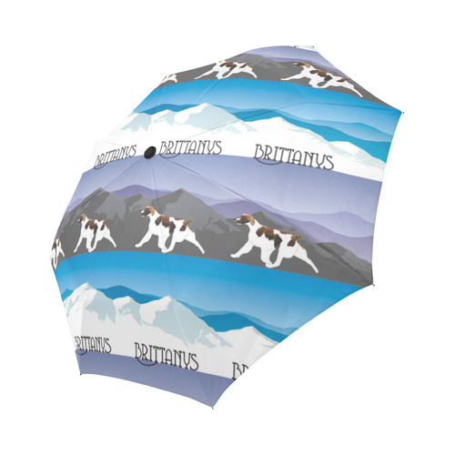 Brittanys Rockin The Rockies Auto-Foldable Umbrella (Model U04)