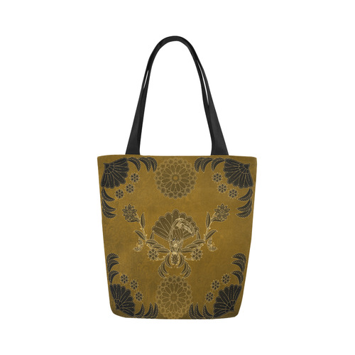 Wonderful mandala of toucan Canvas Tote Bag (Model 1657)