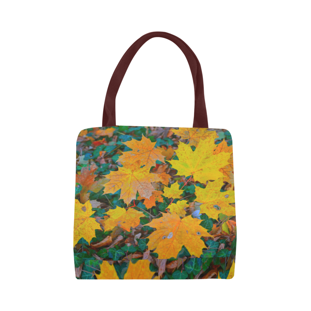 Leaf Canvas Tote Bag (Model 1657)