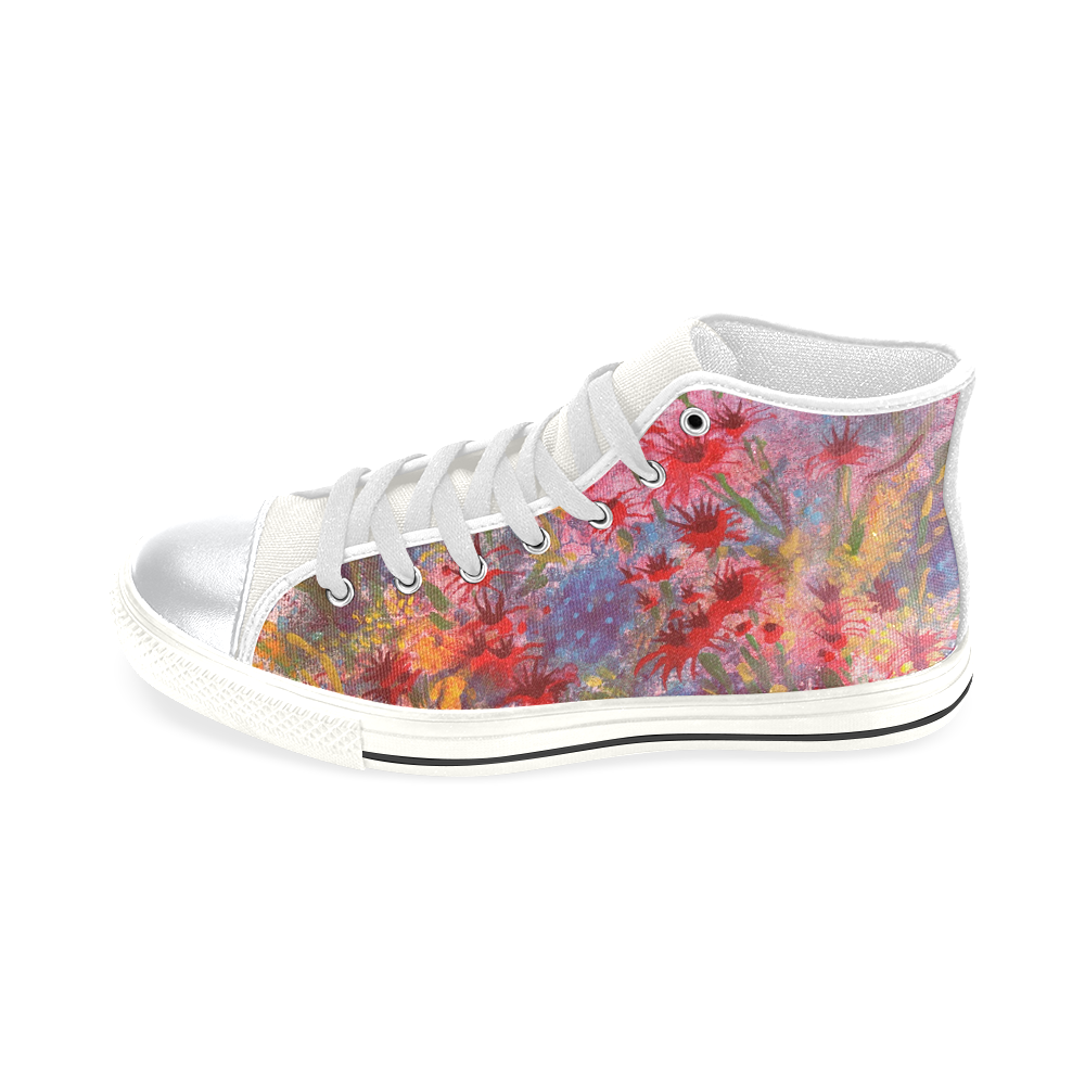 Pinksummer High Top Canvas Shoes for Kid (Model 017)