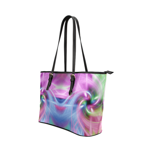 Multi Twist Leather Tote Bag/Large (Model 1651)