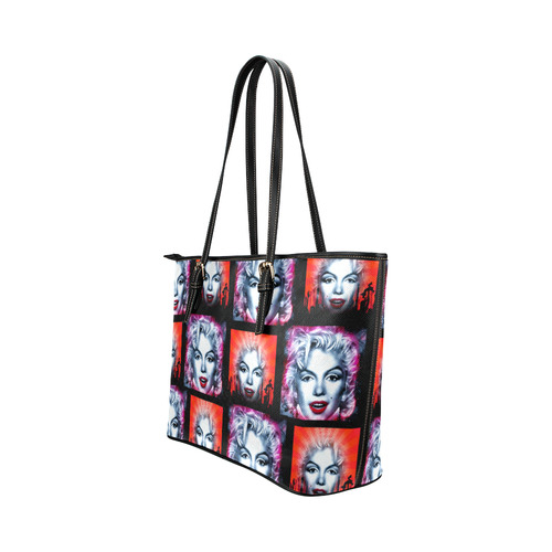 timeless marilyn Leather Tote Bag/Large (Model 1651)