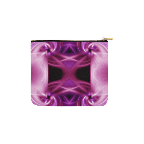 Pink Twist Carry-All Pouch 6''x5''