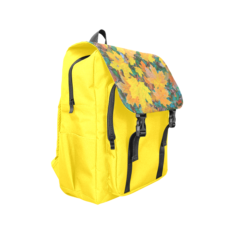 Leaf Casual Shoulders Backpack (Model 1623)