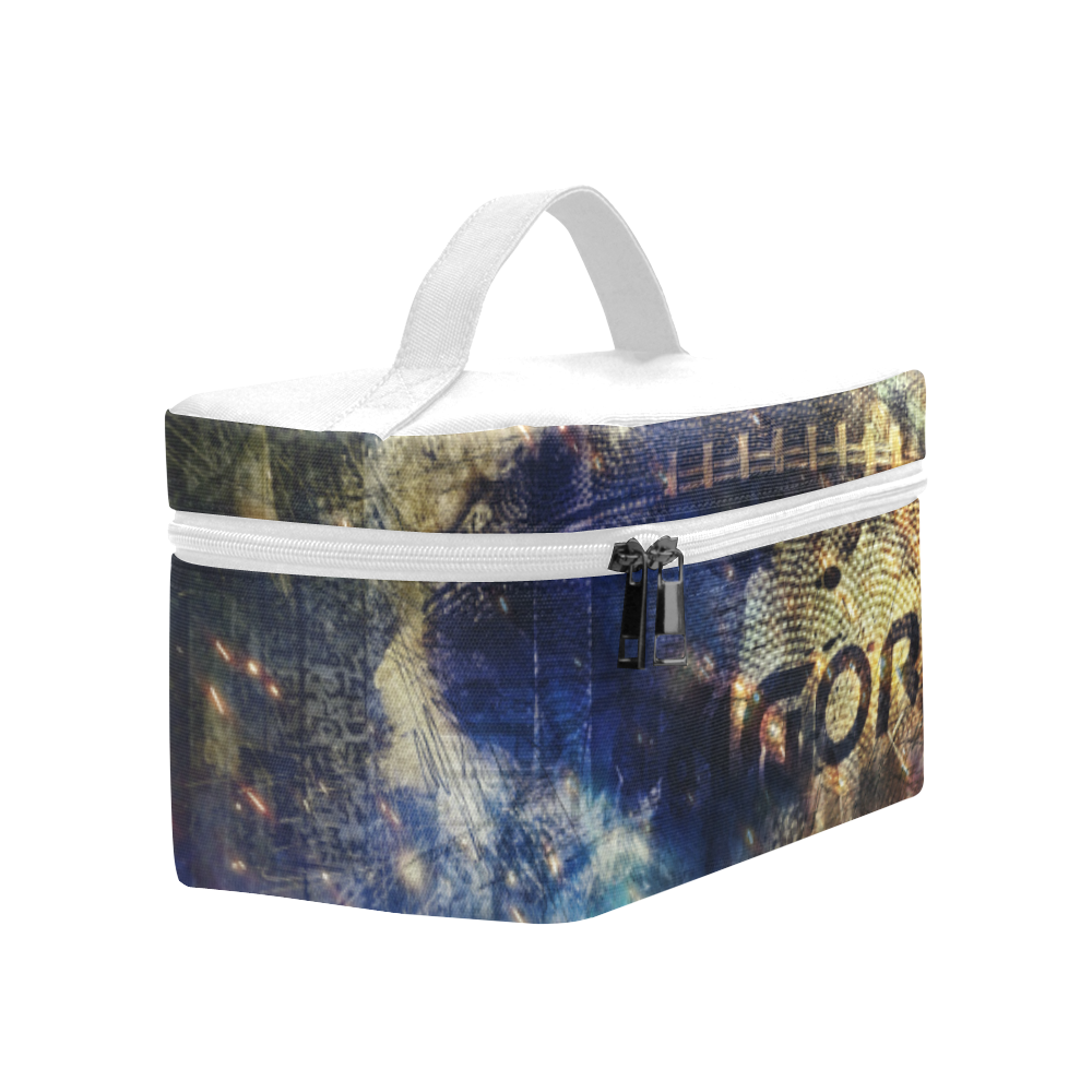 Abstract american football Cosmetic Bag/Large (Model 1658)