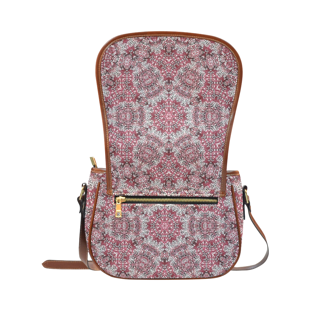 Batik Maharani #5A - Jera Nour Saddle Bag/Small (Model 1649) Full Customization