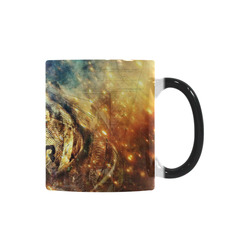 Abstract american football Custom Morphing Mug