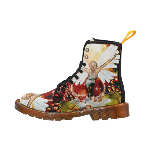Fairy with swan Martin Boots For Women Model 1203H