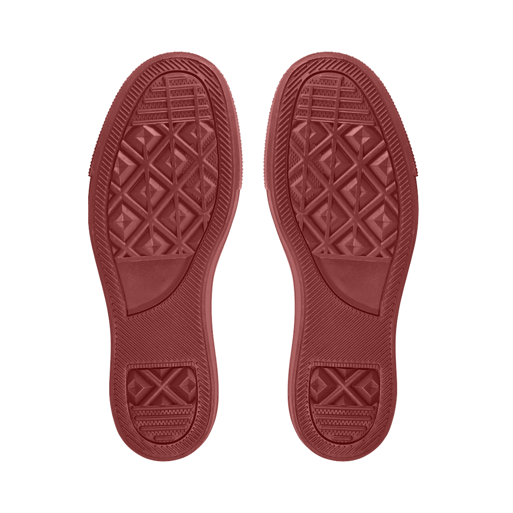 Batik Maharani #5A - Jera Nour Slip-on Canvas Shoes for Men/Large Size (Model 019)
