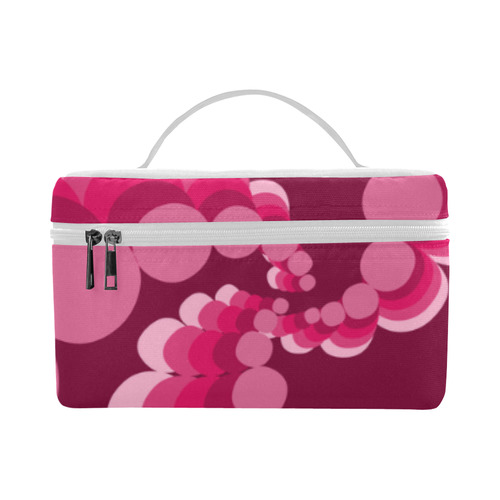 Raspberry Cocktail Cosmetic Bag/Large (Model 1658)