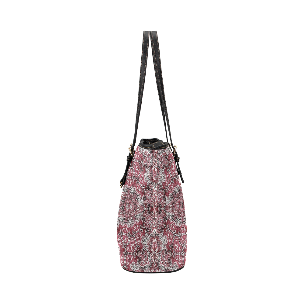 Batik Maharani #5A - Jera Nour Leather Tote Bag/Small (Model 1651)