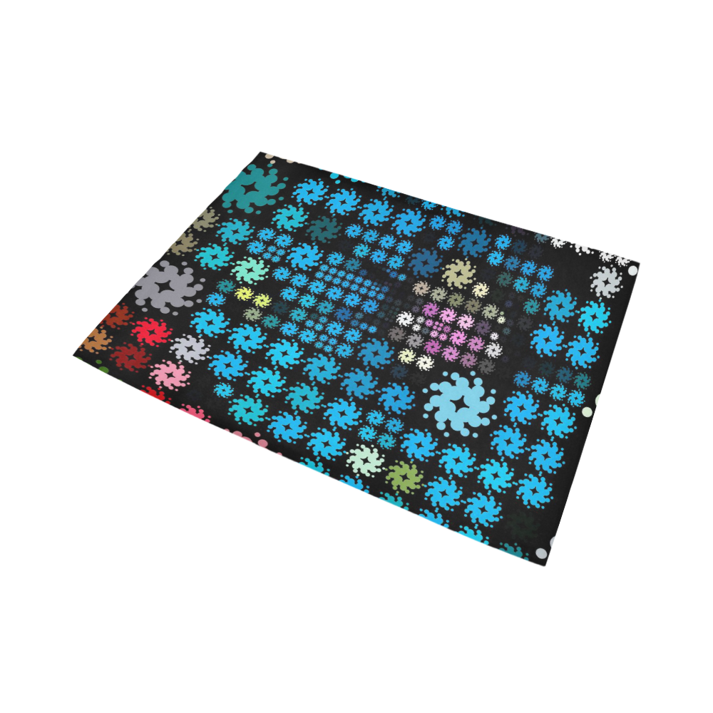 Color Party 02 by JamColors Area Rug7'x5'