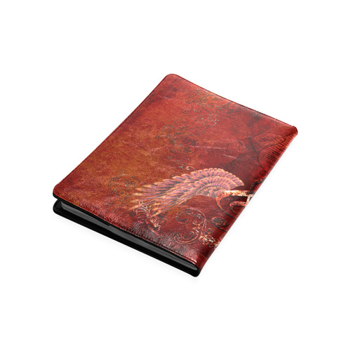Music, clef and wings Custom NoteBook B5