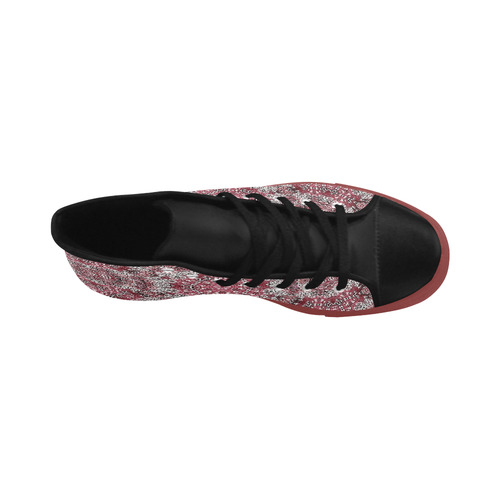 Batik Maharani #5A - Jera Nour Aquila High Top Microfiber Leather Men's Shoes/Large Size (Model 032)