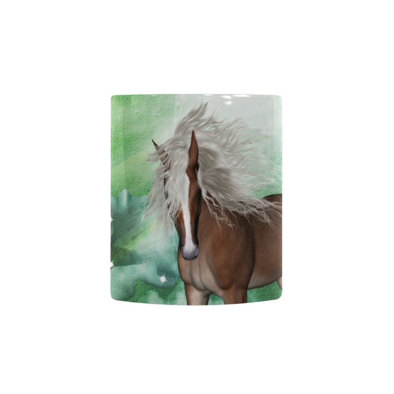 Horse in a fantasy world Custom Morphing Mug