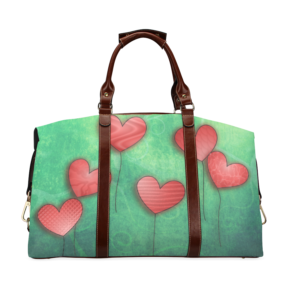 flying hearts Classic Travel Bag (Model 1643) Remake