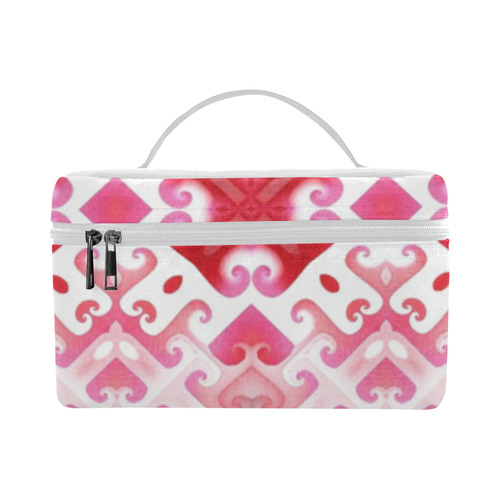 Soft Pink Swirling Lunch Bag/Large (Model 1658)