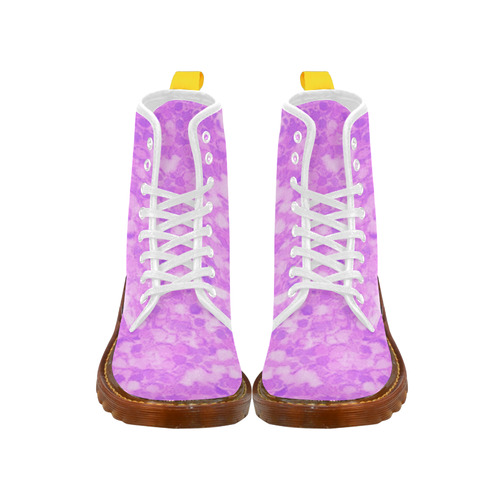 Retro Splash Purple Martin Boots For Women Model 1203H
