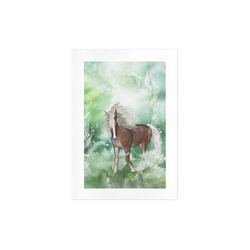 Horse in a fantasy world Art Print 7‘’x10‘’