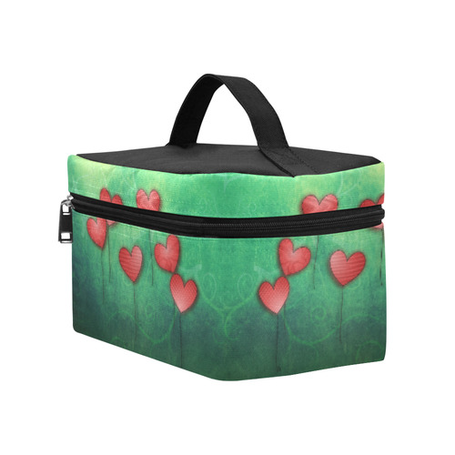 flying hearts Cosmetic Bag/Large (Model 1658)