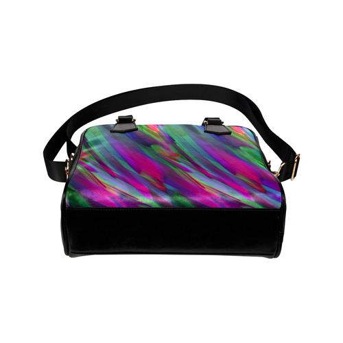 Colorful digital art splashing G400 Shoulder Handbag (Model 1634)