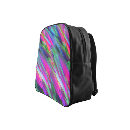 Colorful digital art splashing G400 School Backpack (Model 1601)(Small)