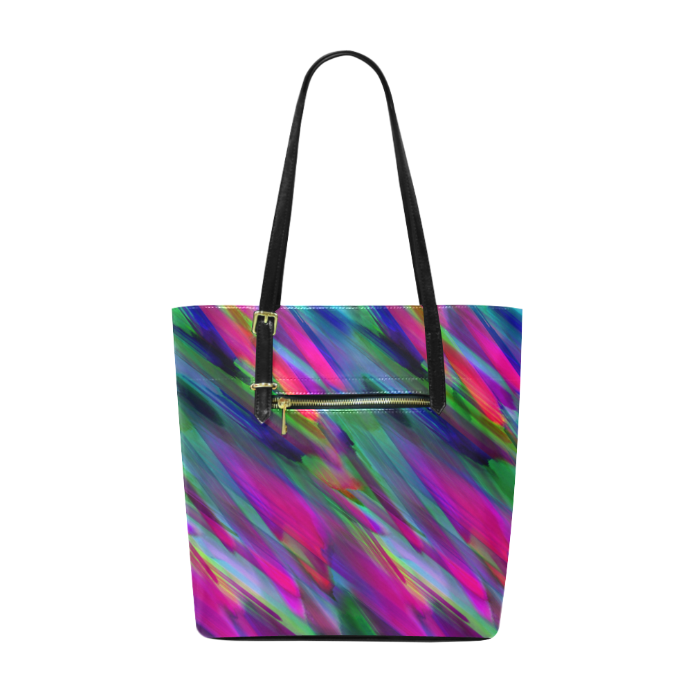 Colorful digital art splashing G400 Euramerican Tote Bag/Small (Model 1655)