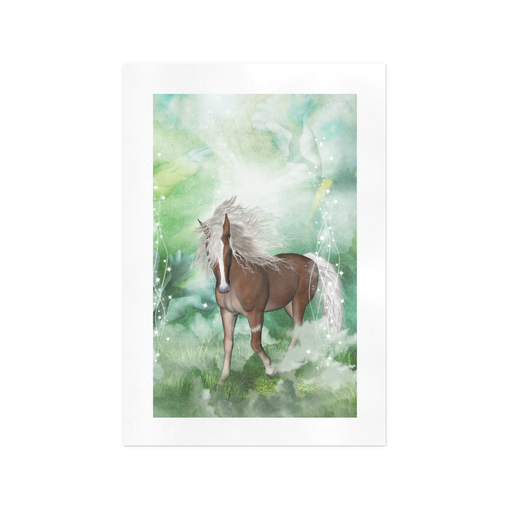 Horse in a fantasy world Art Print 13‘’x19‘’