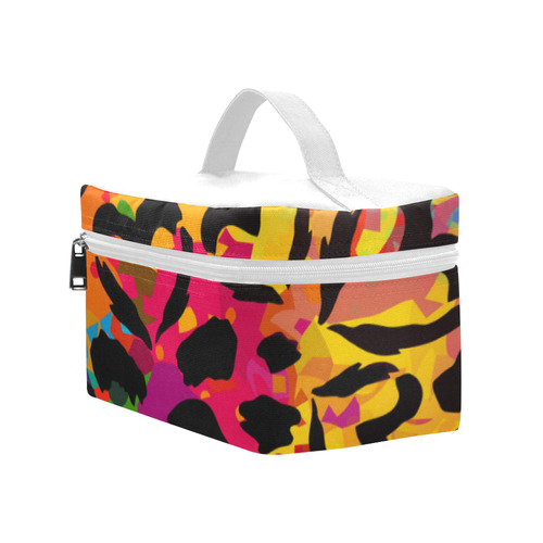 Colorful Hearts Lunch Bag/Large (Model 1658)