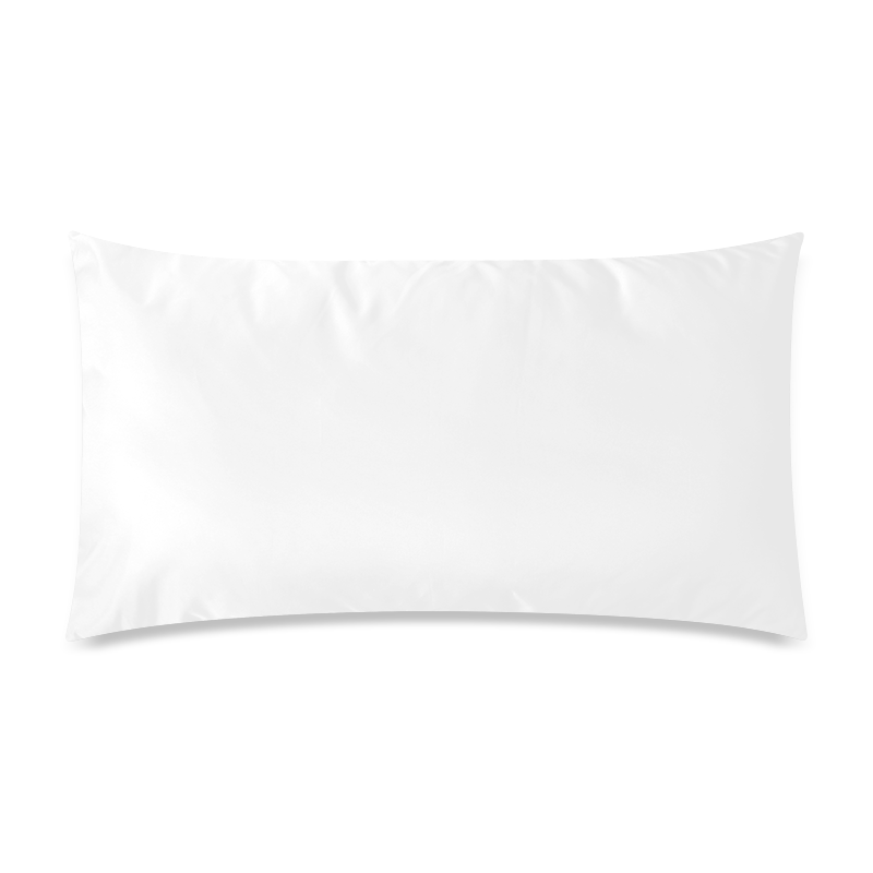 Awesome itger in the night Custom Rectangle Pillow Case 20"x36" (one side)
