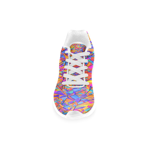 Colorful Bold Graphic Print Sneaker by Juleez Women’s Running Shoes (Model 020)