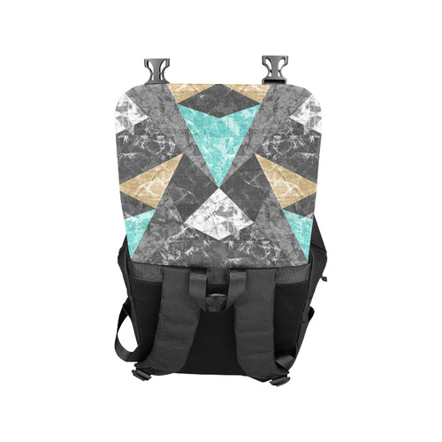 Marble Geometric Background G430 Casual Shoulders Backpack (Model 1623)