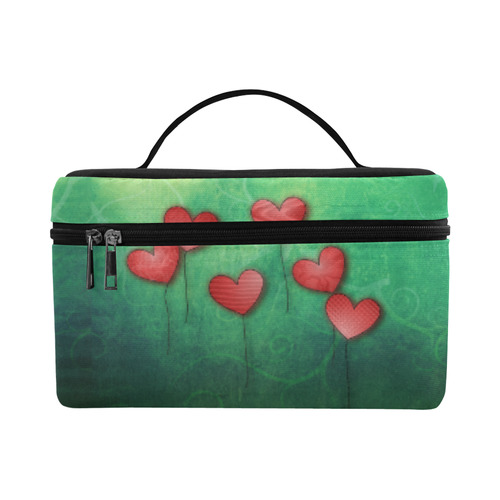 flying hearts Cosmetic Bag/Large (Model 1658)