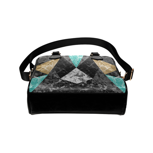 Marble Geometric Background G430 Shoulder Handbag (Model 1634)