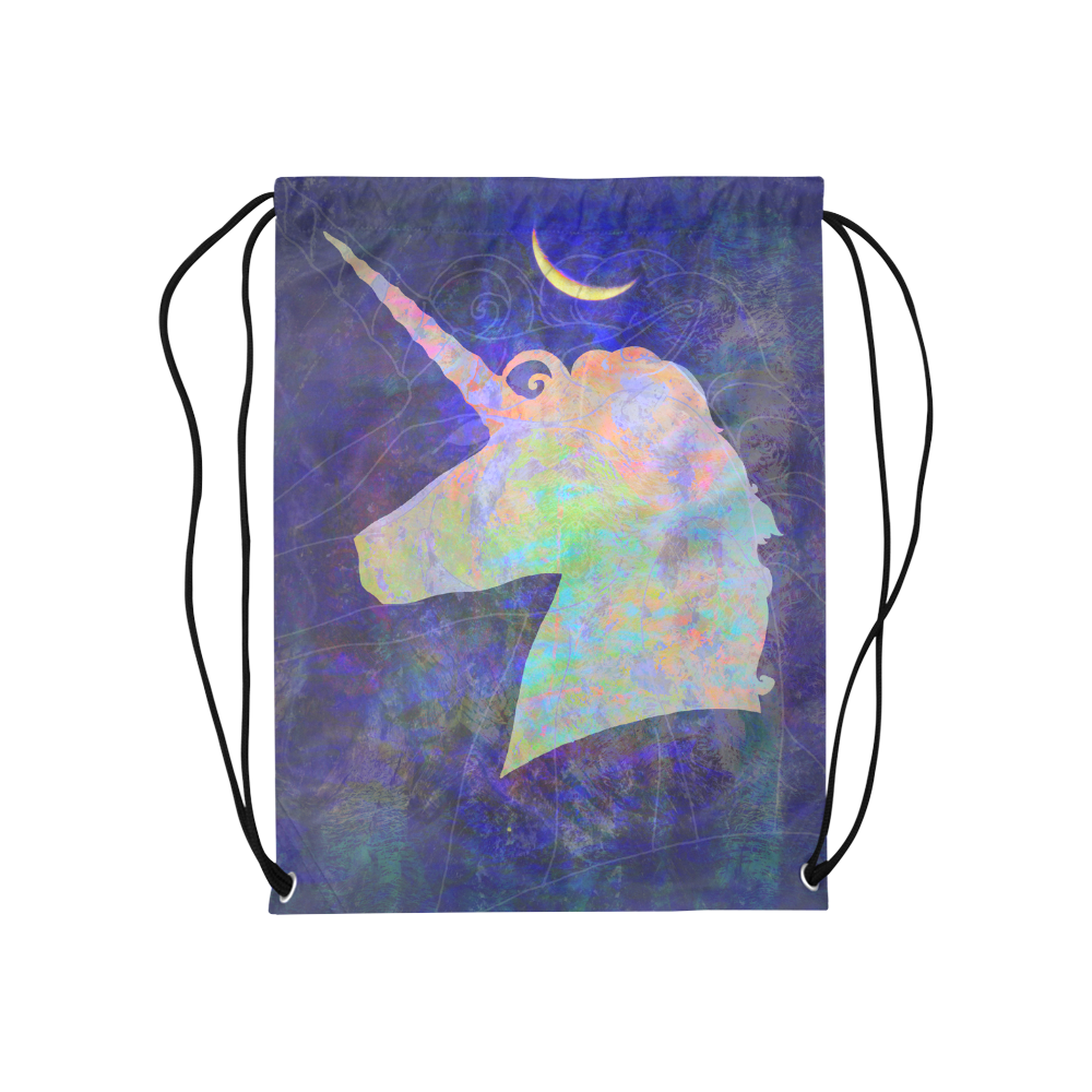 Unicorndreamsthree Medium Drawstring Bag Model 1604 (Twin Sides) 13.8"(W) * 18.1"(H)