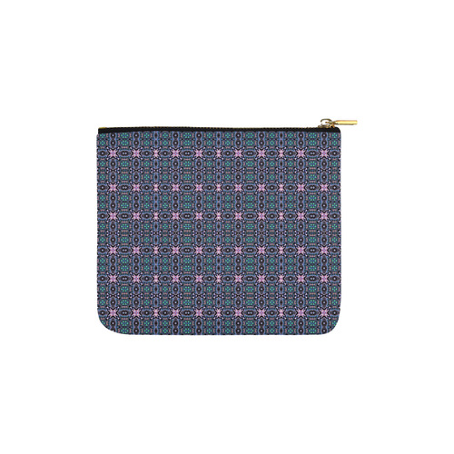 geometric pattern 2B by JamColors Carry-All Pouch 6''x5''