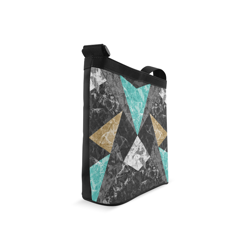 Marble Geometric Background G430 Crossbody Bags (Model 1613)