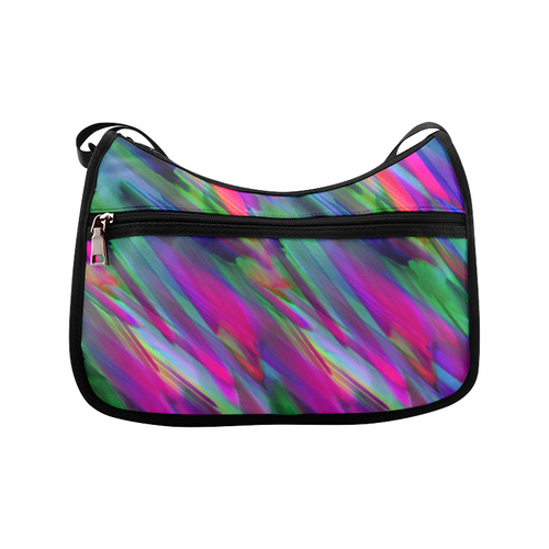 Colorful digital art splashing G400 Crossbody Bags (Model 1616)